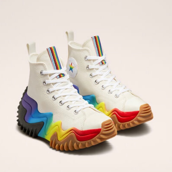 CONVERSE Run Star Motion CX Platform Pride- AUTHENTIC! - Picture 4 of 16